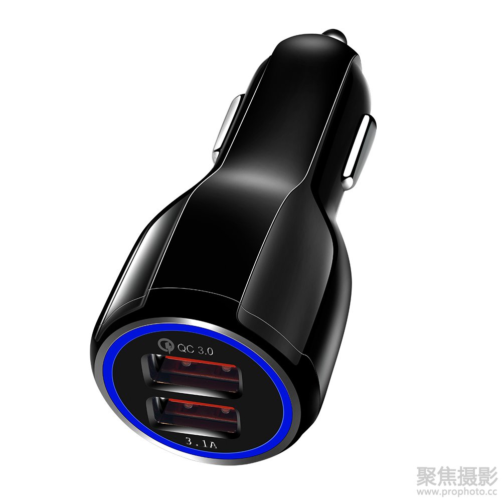 台州车载充电器产品拍摄